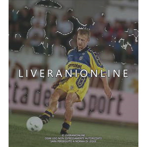 1999 AOSTA- TORNEO AMICHEVOLE PARMA TORINO NELLA FOTO ROBERTO BREDA AG ALDO LIVERANI SAS