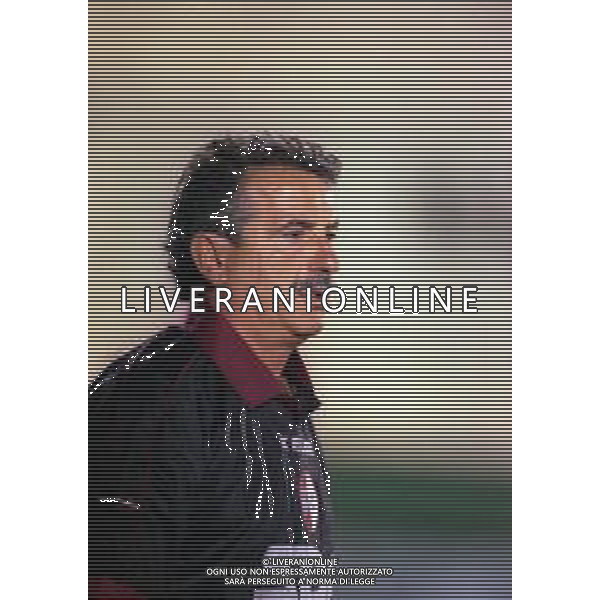 1999 AOSTA- TORNEO AMICHEVOLE PARMA TORINO NELLA FOTO EMILIANO MONDONICO ALLENATORE TORINO CALCIO AG ALDO LIVERANI SAS