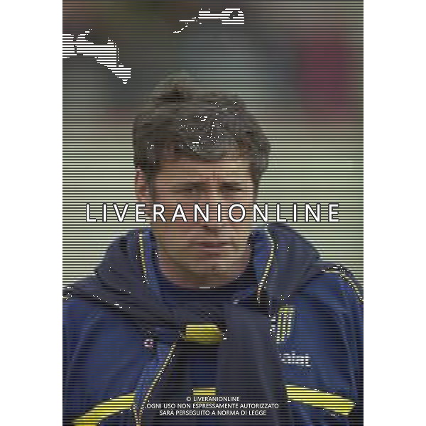1999 AOSTA- TORNEO AMICHEVOLE PARMA TORINO NELLA FOTO ALBERTO MALESANI ALLENATORE PARMA CALCIO AG ALDO LIVERANI SAS