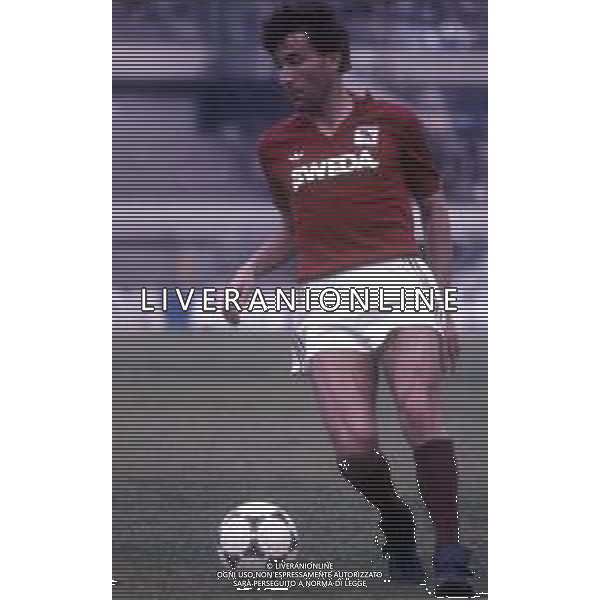 RETROSPETTIVA PAOLO BERUATTO CALCIATORE NELLA FOTO PAOLO BERUATTO CON LA MAGLIA DEL TORINO CALCIO AG ALDO LIVERANI SAS