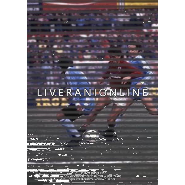 RETROSPETTIVA PAOLO BERUATTO CALCIATORE NELLA FOTO PAOLO BERUATTO CON LA MAGLIA DEL TORINO CALCIO AG ALDO LIVERANI SAS