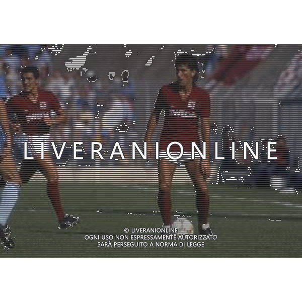 RETROSPETTIVA PAOLO BERUATTO CALCIATORE NELLA FOTO PAOLO BERUATTO CON LA MAGLIA DEL TORINO CALCIO AG ALDO LIVERANI SAS