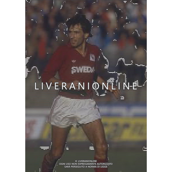 RETROSPETTIVA PAOLO BERUATTO CALCIATORE NELLA FOTO PAOLO BERUATTO CON LA MAGLIA DEL TORINO CALCIO AG ALDO LIVERANI SAS