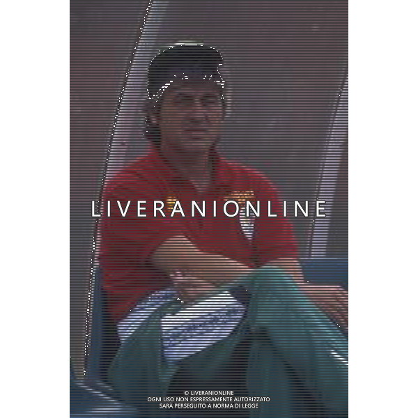 RETROSPETTIVA CLAUDIO ONOFRI CALCIATORE E ALLENATORE NELLA FOTO CLAUDIO ONOFRI ALLENATORE RAVENNA CALCIO AG ALDO LIVERANI SAS