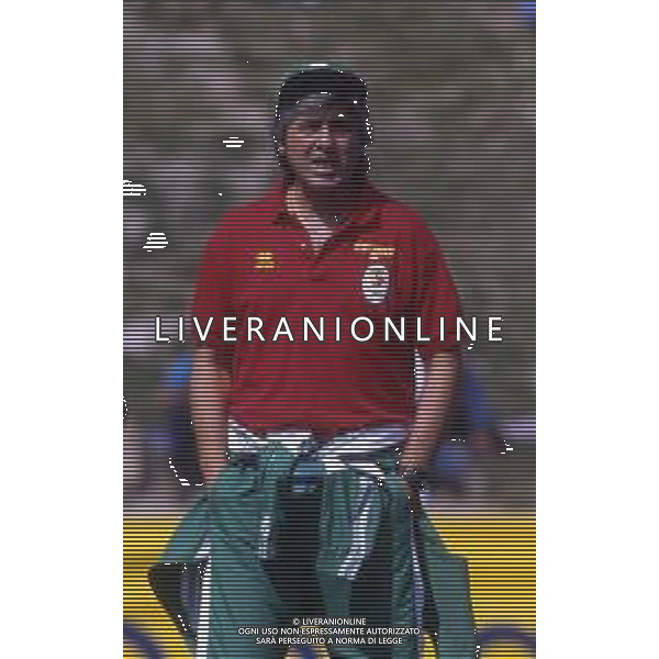 RETROSPETTIVA CLAUDIO ONOFRI CALCIATORE E ALLENATORE NELLA FOTO CLAUDIO ONOFRI ALLENATORE RAVENNA CALCIO AG ALDO LIVERANI SAS