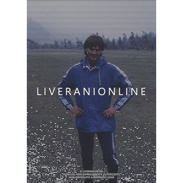 RETROSPETTIVA MAURIZIO IORIO CALCIATORE E ALLENATORE NELLA FOTO MAURIZIO IORIO IN ALLENAMENTO CON IL TORINO CALCIO AG ALDO LIVERANI SAS