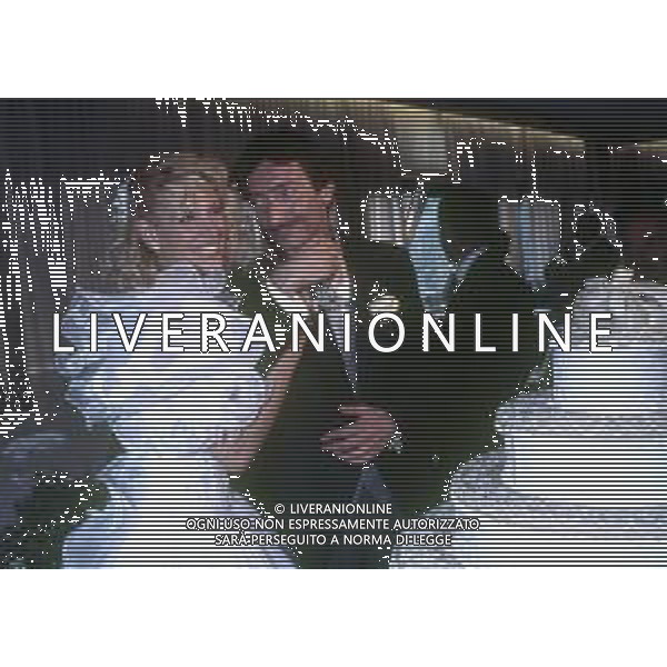 RETROSPETTIVA AMEDEO GORIA GIORNALISTA NELLA FOTO AMEDEO GORIA AL MATRIMONIO CON MARIA TERESA RUTA NELL\'ANNO 1987 AG ALDO LIVERANI SAS