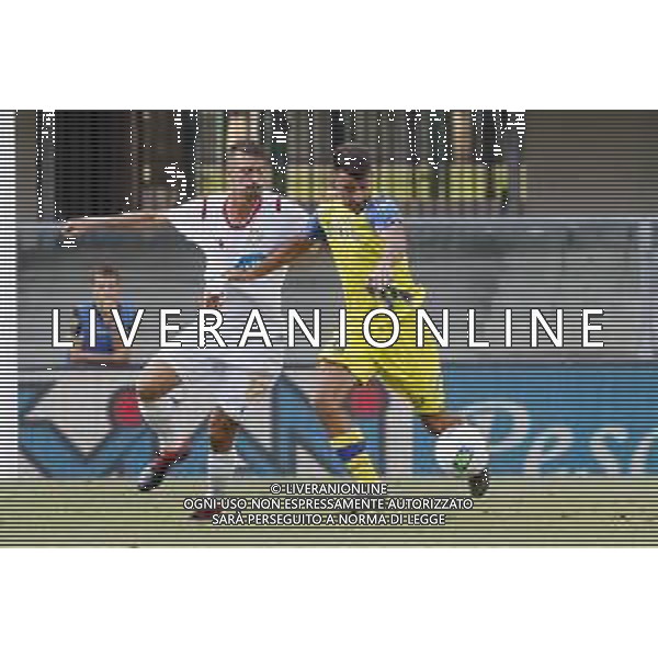CHIEVO - RAVENNA secondo turno di Coppa Italia TIM CUP 11.08.2019 Nella foto Giacomo Nigretti e Luca Garritano ©p.g. / AGENZIA ALDO LIVERANI SAS