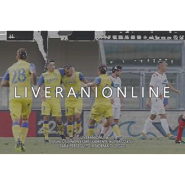 CHIEVO - RAVENNA secondo turno di Coppa Italia TIM CUP 11.08.2019 Nella foto esultanza dopo il gol di Mariusz Stepinski con Riccardo Meggiorini ©p.g. / AGENZIA ALDO LIVERANI SAS