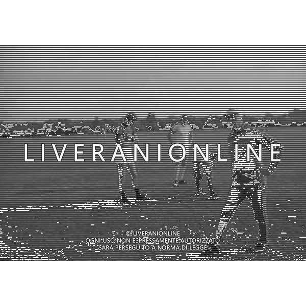 1974 CAMPIONATO DEL MONDO DI CALCIO GERMANIA 74 ALLENAMENTO NAZIONALE ITALIANA NELLA FOTO FERRUCCIO VALCAREGGI AG ALDO LIVERANI SAS