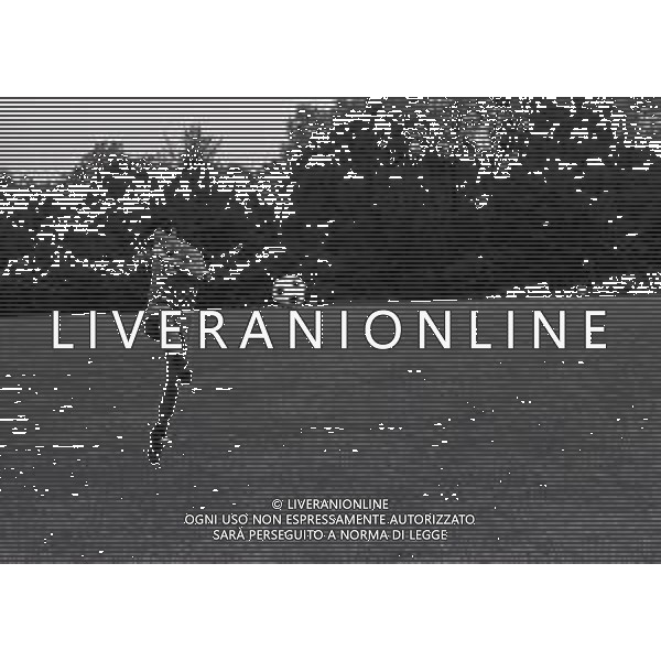 1974 CAMPIONATO DEL MONDO DI CALCIO GERMANIA 74 ALLENAMENTO NAZIONALE ITALIANA NELLA FOTO GIGI RIVA AG ALDO LIVERANI SAS