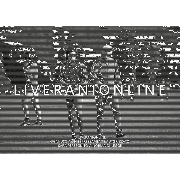 1974 CAMPIONATO DEL MONDO DI CALCIO GERMANIA 74 ALLENAMENTO NAZIONALE ITALIANA NELLA FOTO FRANCO CAUSIO E FERRUCCIO VALCAREGGI AG ALDO LIVERANI SAS