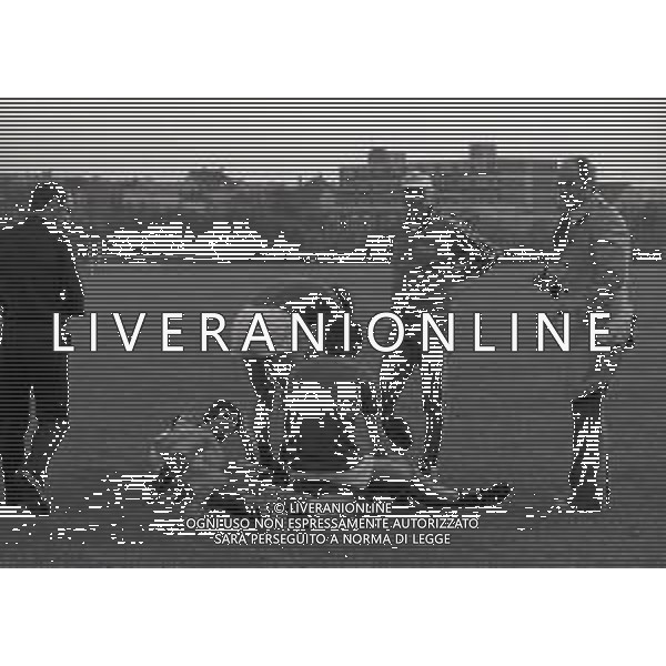 1974 CAMPIONATO DEL MONDO DI CALCIO GERMANIA 74 ALLENAMENTO NAZIONALE ITALIANA NELLA FOTO ALLENAMENTO NAZIONALEITALIANA AG ALDO LIVERANI SAS