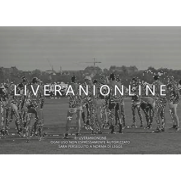 1974 CAMPIONATO DEL MONDO DI CALCIO GERMANIA 74 ALLENAMENTO NAZIONALE ITALIANA NELLA FOTO ALLENAMENTO NAZIONALEITALIANA AG ALDO LIVERANI SAS