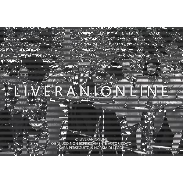 1974 CAMPIONATO DEL MONDO DI CALCIO GERMANIA 74 ALLENAMENTO NAZIONALE ITALIANA NELLA FOTO ROBERTO BONINSEGNA FIRMA GLI AUTOGRAFI AG ALDO LIVERANI SAS