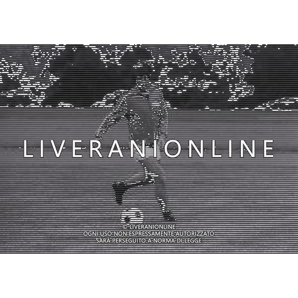 1974 CAMPIONATO DEL MONDO DI CALCIO GERMANIA 74 ALLENAMENTO NAZIONALE ITALIANA NELLA FOTO GIANNI RIVERA AG ALDO LIVERANI SAS