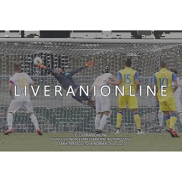 CHIEVO - RAVENNA secondo turno di Coppa Italia TIM CUP 11.08.2019 Nella foto parata di Andrea Spurio ©p.g. / AGENZIA ALDO LIVERANI SAS