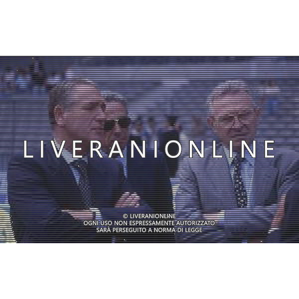 RETROSPETTIVA REGALIA CARLO DIRIGENTE SPORTIVO NELLA FOTO REGALIA CARLO CON VINCENZO MATARRESE PRESIDENTE DEL BARI CALCIO AG ALDO LIVERANI SAS