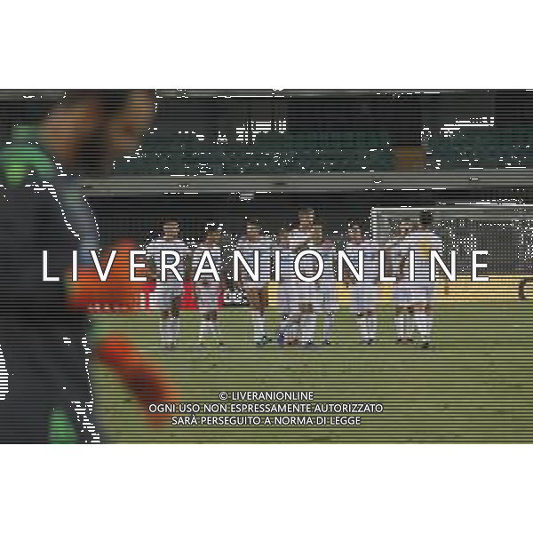 CHIEVO - RAVENNA secondo turno di Coppa Italia TIM CUP 11.08.2019 Nella foto delusione dei giocatori del ravenna a fine gara ©p.g. / AGENZIA ALDO LIVERANI SAS