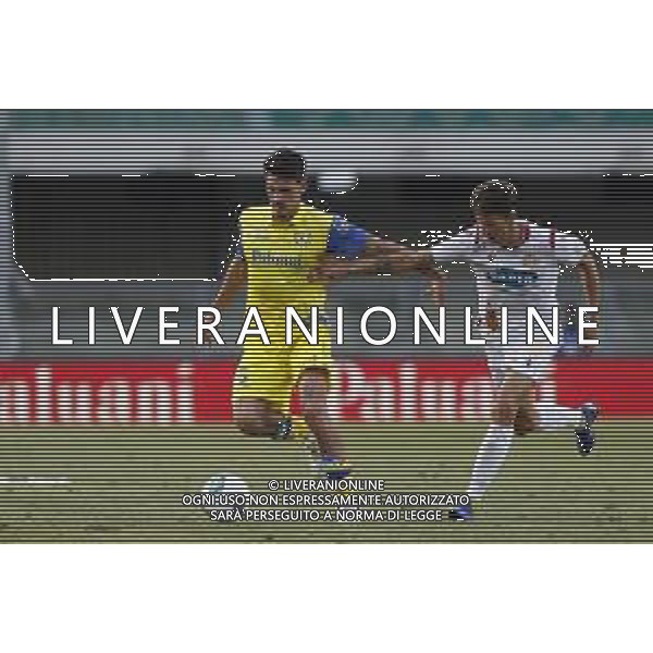 CHIEVO - RAVENNA secondo turno di Coppa Italia TIM CUP 11.08.2019 Nella foto Szymon Fyda e Maxime Leverbe ©p.g. / AGENZIA ALDO LIVERANI SAS