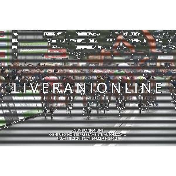 12-08-2019 Binckbank Tour; Tappa 01 Beveren - Hulst; 2019, Bora - Hansgrohe; 2019, Trek - Segafredo; Bennett, Sam; Theuns, Edward; Hulst; ©SIROTTI / AGENZIA ALDO LIVERANI SAS