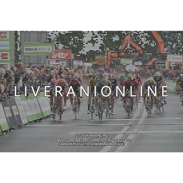 12-08-2019 Binckbank Tour; Tappa 01 Beveren - Hulst; 2019, Bora - Hansgrohe; 2019, Trek - Segafredo; Bennett, Sam; Theuns, Edward; Hulst; ©SIROTTI / AGENZIA ALDO LIVERANI SAS
