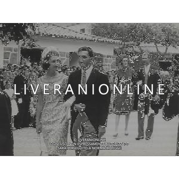 RETROSPETTIVA RETROSPETTIVA RE JUAN CARLOS DI SPAGNA NELLA FOTO SOPHIA DI GRECIA CON IL CUGINO MICHELE DI GRECIA AG ALDO LIVERANI SAS    