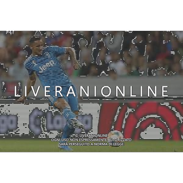 INTERNATIONAL CHAMPIONS CUP 2019 Atletico Madrid - Juventus 10/08/2019 nella foto: Luiz da Silva Danilo (Juventus f.c.) ©Claudio Zamagni/Agenzia Aldo Liverani s.a.s. Luiz da Silva Danilo (Juventus f.c.) during International Champions Cup 2019 match between Atletico Madrid and Juventus f.c. at Friends Arena Stadium in Stockholm on August 10 2019 photo credit by Claudio Zamagni/Aldo Liverani Photo Agency