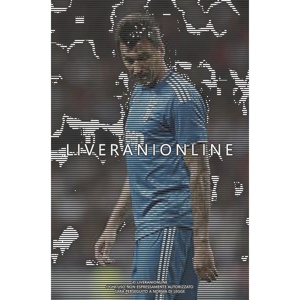 INTERNATIONAL CHAMPIONS CUP 2019 Atletico Madrid - Juventus 10/08/2019 nella foto: Mandzukic Mario (Juventus f.c.) ©Claudio Zamagni/Agenzia Aldo Liverani s.a.s. Mandzukic Mario (Juventus f.c.) during International Champions Cup 2019 match between Atletico Madrid and Juventus f.c. at Friends Arena Stadium in Stockholm on August 10 2019 photo credit by Claudio Zamagni/Aldo Liverani Photo Agency