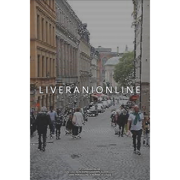 Stoccolma - Città\' e Capitale della Svezia 13/08/2019 nella foto: una strada della citta\' vecchia ©Claudio Zamagni/Agenzia Aldo Liverani s.a.s. a street of old town in Stockholm City the first city of Sweden ©Claudio Zamagni/Aldo Liverani Photo Agency