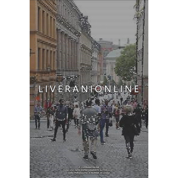Stoccolma - Città\' e Capitale della Svezia 13/08/2019 nella foto: una strada nella citta\' vecchia ©Claudio Zamagni/Agenzia Aldo Liverani s.a.s. a street of old town in Stockholm City the first city of Sweden ©Claudio Zamagni/Aldo Liverani Photo Agency