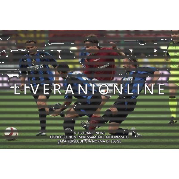 MILANO STADIO MEAZZA 15/6/2005 INTER-ROMA FINALE TIM CUP NELLA FOTO ANTONIO CASSANO FOTO AG ALDO LIVERANI
