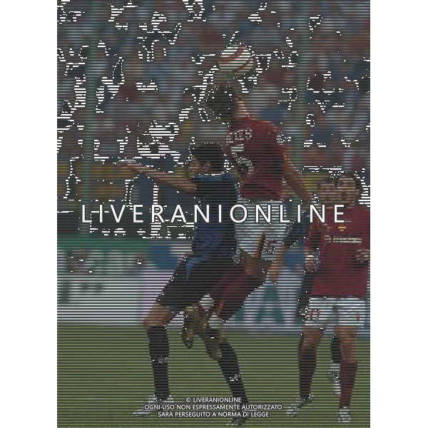 MILANO STADIO MEAZZA 15/6/2005 INTER-ROMA FINALE TIM CUP NELLA FOTO CRUZ-MEXES FOTO AG ALDO LIVERANI