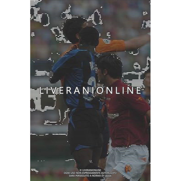 MILANO STADIO MEAZZA 15/6/2005 INTER-ROMA FINALE TIM CUP NELLA FOTO MARTINS FOTO AG ALDO LIVERANI