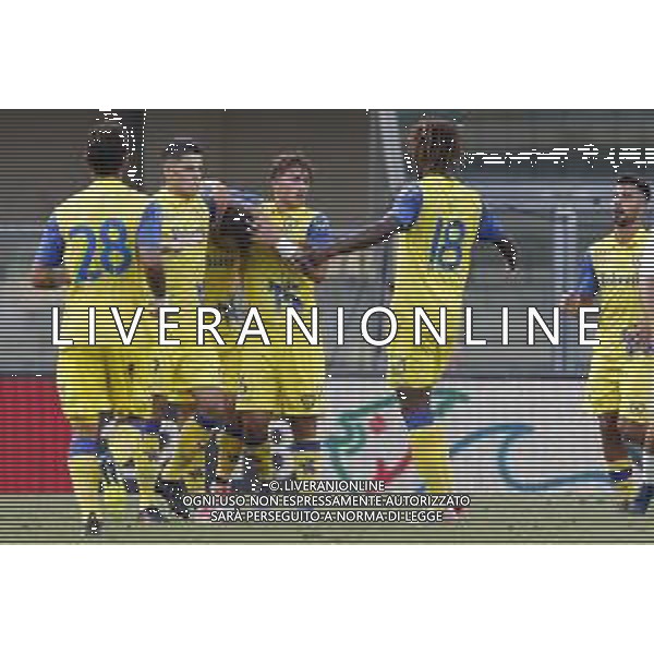 VERONA 11-08-2019 2°TURNO COPPA ITALIA CHIEVOVERONA VS RAVENNA F.C. NELLA FOTO:ESULTANZA DI MEGGIORINI FOTO P. G/AG.ALDO LIVERANI