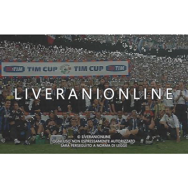 INTER-ROMA FINALE TIM CUP 15/06/2005 NELLA FOTO I FESTEGGIAMENTI AGENZIA ALDO LIVERANI