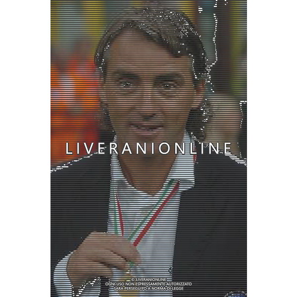 INTER-ROMA FINALE TIM CUP 15/06/2005 NELLA FOTO MANCINI ROBERTO AGENZIA ALDO LIVERANI