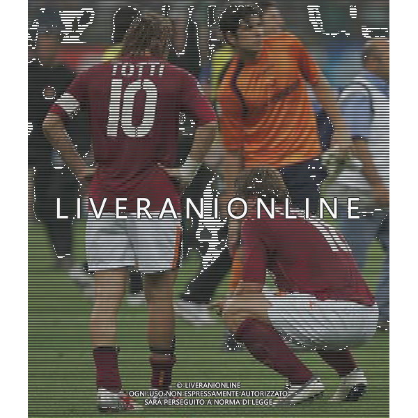 INTER-ROMA FINALE TIM CUP 15/06/2005 NELLA FOTO TOTTI-CASSANO AGENZIA ALDO LIVERANI