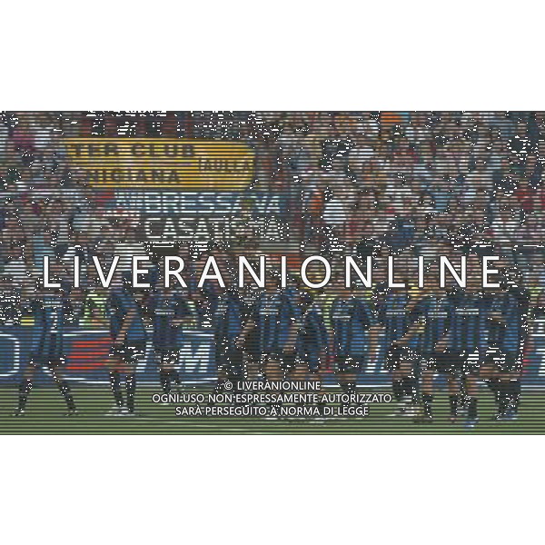 INTER-ROMA FINALE TIM CUP 15/06/2005 NELLA FOTO I FESTEGGIAMENTI AGENZIA ALDO LIVERANI