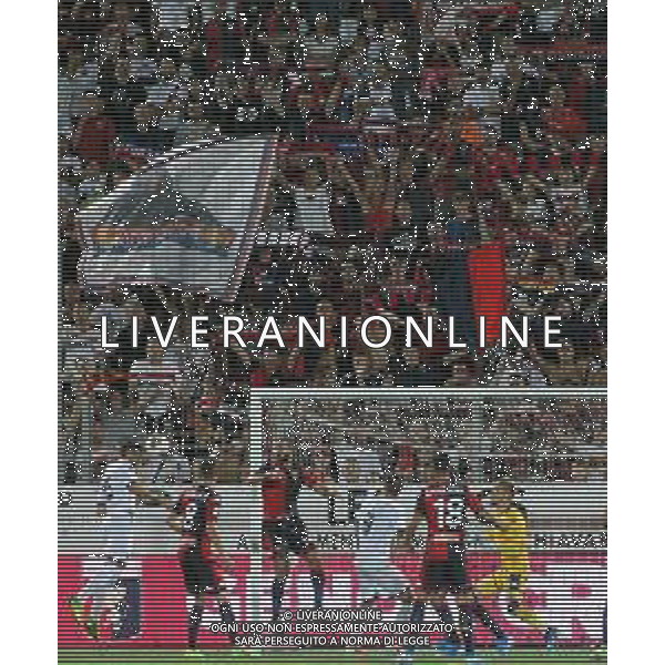 CHIAVARI 16 08 2019 COPPA ITALIA GENOA-IMOLESE 4-1 NELLA FOTO GOL DI ALIMI ISNIK FILIPPO IMOLESE CALCIO FOTO GIANNI SANNA-AG ALDO LIVERANI SAS