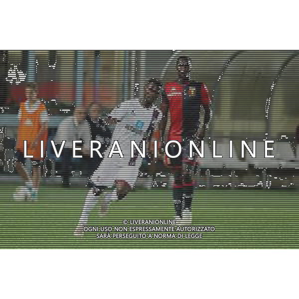 CHIAVARI 16 08 2019 COPPA ITALIA GENOA-IMOLESE 4-1 NELLA FOTO EMMANUELE LATTE LATH E ZAPATA CRISTIAN GENOA FOTO GIANNI SANNA-AG ALDO LIVERANI SAS