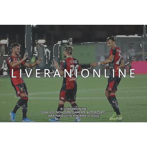 CHIAVARI 16 08 2019 COPPA ITALIA GENOA-IMOLESE 4-1 NELLA FOTO DOPO GOL DI SCHONE LASSE GENOA FOTO GIANNI SANNA-AG ALDO LIVERANI SAS