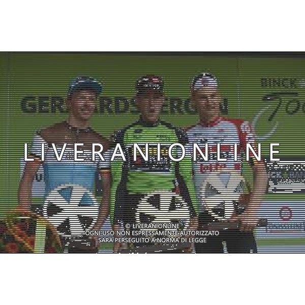 18-08-2019 Binckbank Tour; Tappa 07 Saint Pieters Leeuw - Geraardsbergen; 2019, Jumbo - Visma; 2019, Ag2r La Mondiale; 2019, Lotto - Soudal; De Plus, Laurens; Naesen, Oliver; Wellens, Tim; Geraardsbergen; ©SIROTTI / AGENZIA ALDO LIVERANI SAS