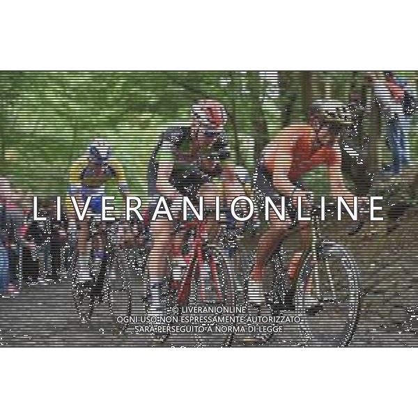 18-08-2019 Binckbank Tour; Tappa 07 Saint Pieters Leeuw - Geraardsbergen; 2019, Lotto - Soudal; 2019, Ccc Team; Wellens, Tim; Van Avermaet, Greg; Muro Di Grammont; ©SIROTTI / AGENZIA ALDO LIVERANI SAS
