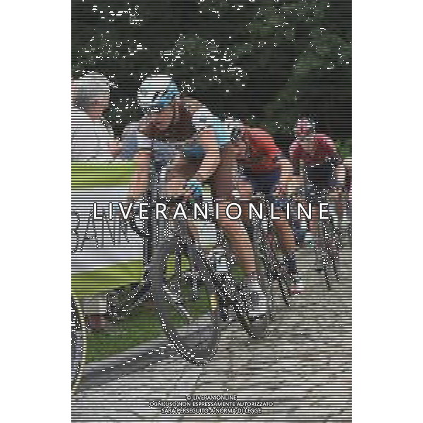18-08-2019 Binckbank Tour; Tappa 07 Saint Pieters Leeuw - Geraardsbergen; 2019, Ag2r La Mondiale; Naesen, Oliver; Muro Di Grammont; ©SIROTTI / AGENZIA ALDO LIVERANI SAS