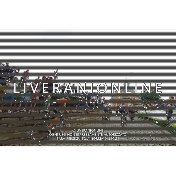 18-08-2019 Binckbank Tour; Tappa 07 Saint Pieters Leeuw - Geraardsbergen; 2019, Ccc Team; Van Keirsbulck, Guillaume; Muro Di Grammont; ©SIROTTI / AGENZIA ALDO LIVERANI SAS