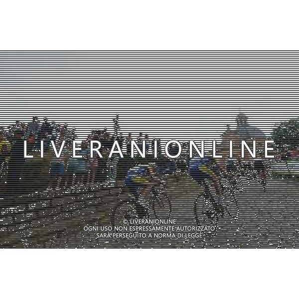 18-08-2019 Binckbank Tour; Tappa 07 Saint Pieters Leeuw - Geraardsbergen; 2019, Sport Vlaanderen- Baloise; Menten, Milan; Sprengers, Thomas; Muro Di Grammont; ©SIROTTI / AGENZIA ALDO LIVERANI SAS