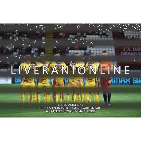 Cittadella (PD), Italia, 18 Agosto 2019, stadio "Tombolato", III° turno eliminatorio Tim Cup 2019/2020, incontro tra le squadre del Cittadella e del Carpi, nella foto: FORMAZIONE Squadra della AS Cittadella ©Alessio Marini / AGENZIA ALDO LIVERANI SAS