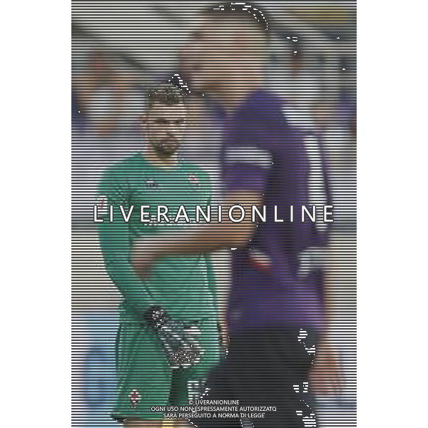 Fiorentina - Monza coppa Italia - 18/08/2019 nella foto: Bartlomiej Dragowski (acf Fiorentina) ©Claudio Zamagni/Agenzia Aldo Liverani s.a.s. Dragowski (acf Fiorentina) during Italian\'s Cup soccer match between Acf Fiorentina and Monza at Artemio Franchi Stadium on August 18 2019 in Florence photo credit by Claudio Zamagni/Aldo Liverani Photo Agency / AGENZIA ALDO LIVERANI SAS