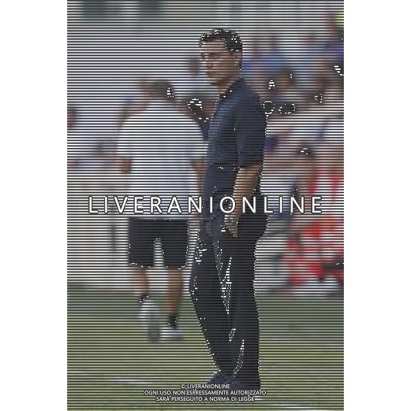 Fiorentina - Monza coppa Italia - 18/08/2019 nella foto: Mister Vincenzo Montella (fiorentina) ©Claudio Zamagni/Agenzia Aldo Liverani s.a.s. Mister Vincenzo Montella (fiorentina) during Italian\'s Cup soccer match between Acf Fiorentina and Monza at Artemio Franchi Stadium on August 18 2019 in Florence photo credit by Claudio Zamagni/Aldo Liverani Photo Agency / AGENZIA ALDO LIVERANI SAS